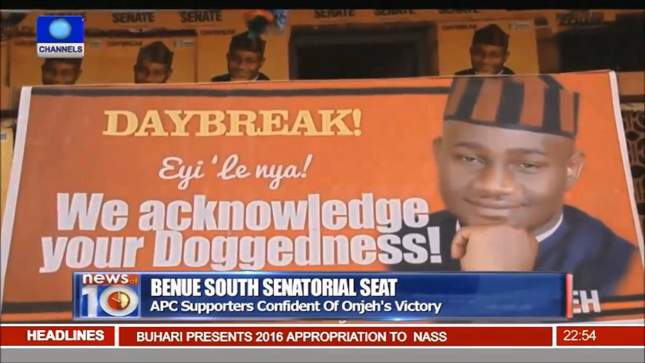 Daniel onjeh's historic reception in otukpo