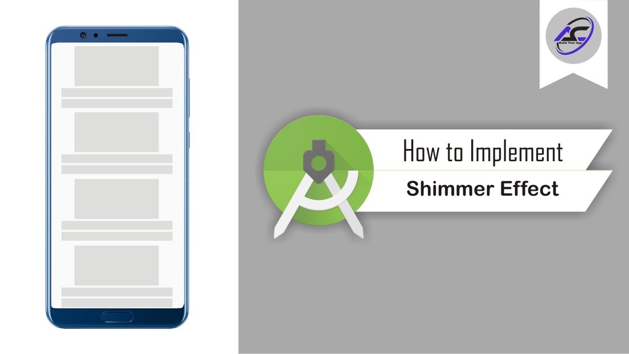 How to Implement Shimmer Effect With RecyclerView in Android Studio | ShimmerEffect | Android Coding