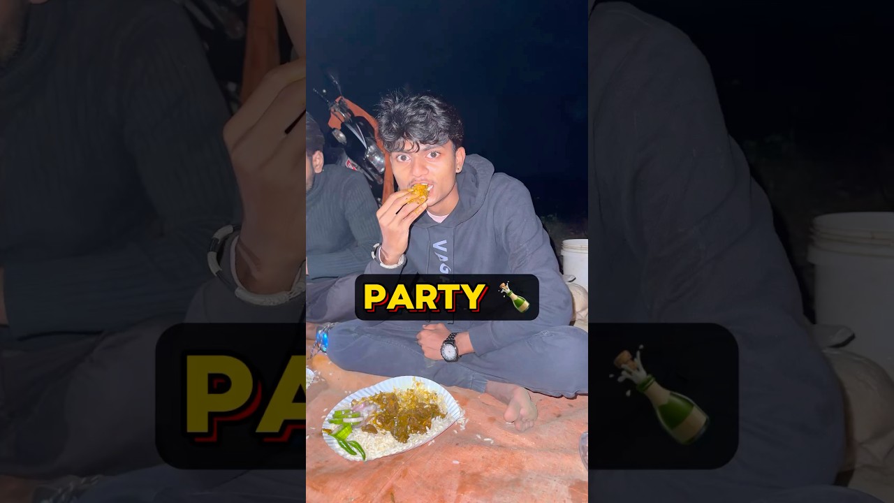 Night Party Me Banaya Chicken Curry 🍗 🤤 | Day 66/150 | #minivlog #chickencurry #shorts