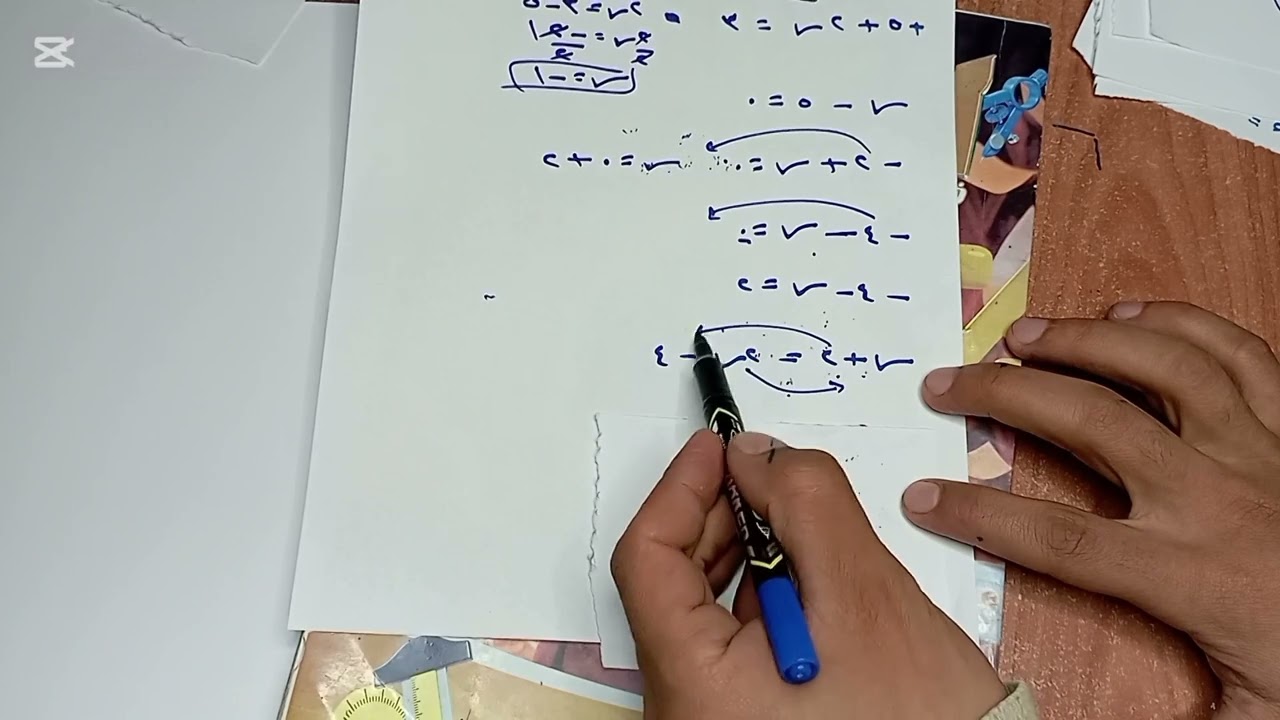 حل المعادلات خلي السينات في طرف والارقام في طرف