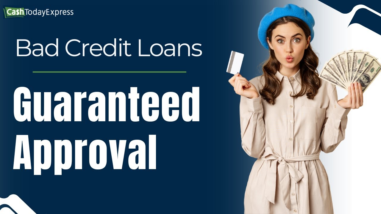 Bad Credit Loans with Guaranteed Approval | Get Up to $1000 Fast!
