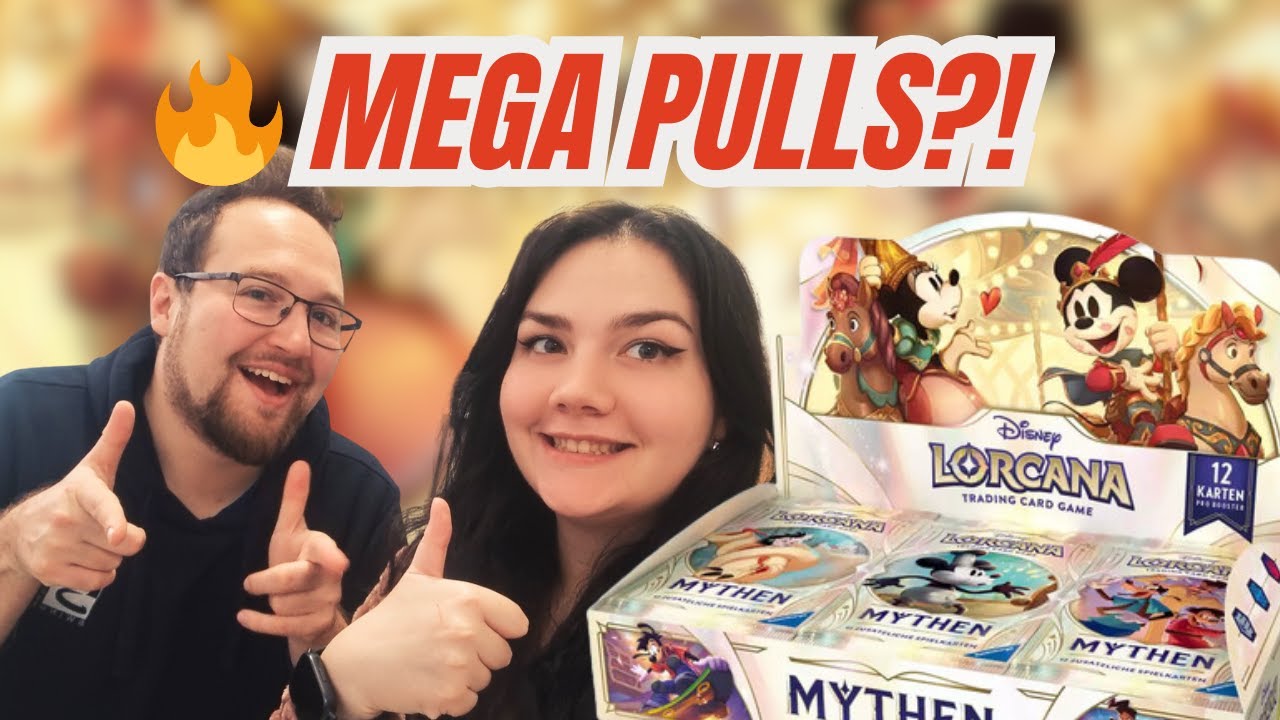 Disney Lorcana Mythen Opening 🔥 Mega Party oder Flop? | Packluck TCG
