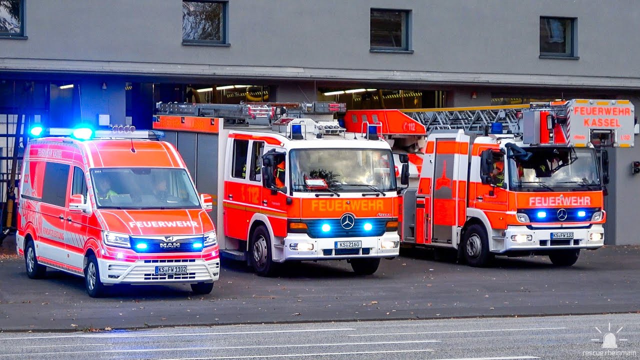 [Löschzug und mehr] Ein Tag an der Wache 1 der Berufsfeuerwehr Kassel