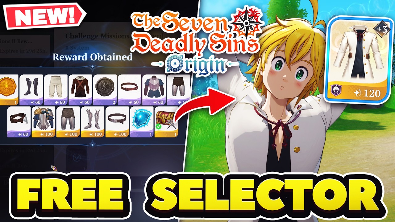 DON'T WASTE THESE INSANE FREE LOOT! Best SSR Weapon TO SELECT! | 7DS: Origin