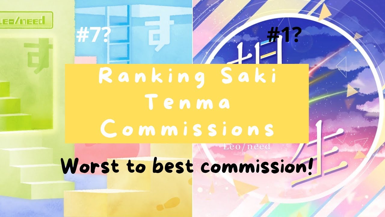 #pjsk : Ranking Character Commissions (Episode 1: Saki Tenma)