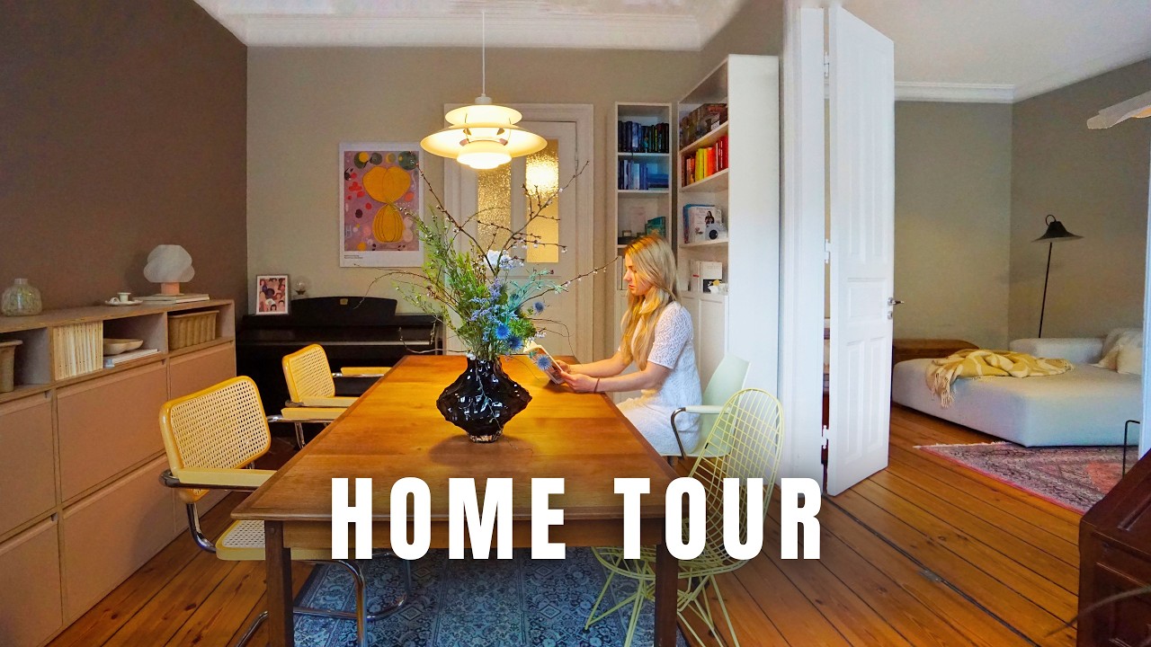 A Sophisticated Scandinavian Apartment Tour | Interior Design Home Living