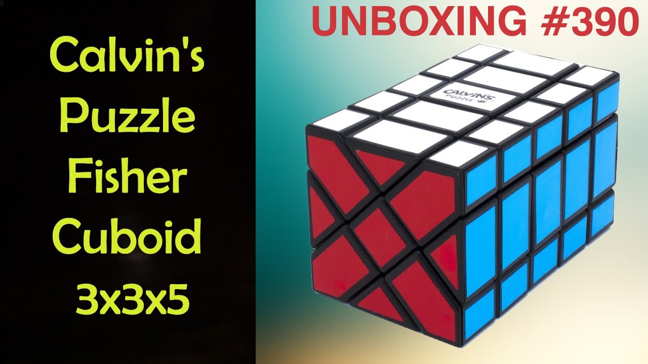 Unboxing №390 Фишер Кубоид 3х3х5 | Calvin's Puzzle Fisher Cuboid 3x3x5