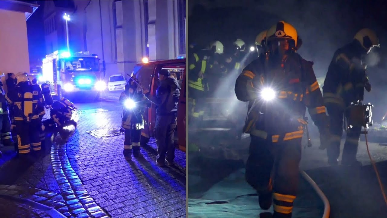 Schornsteinbrand in Eisleben / Rohschnitt