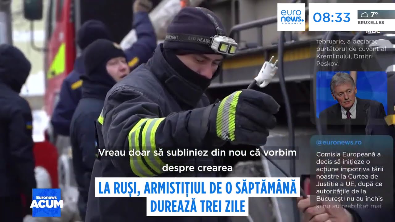 La ruși, armistițiul de o săptămână durează trei zile