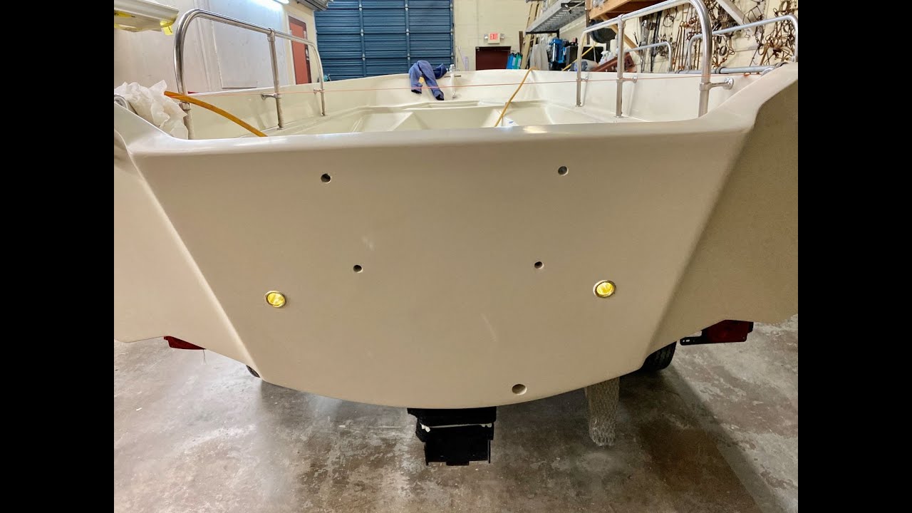 Classic Boston Whaler Rebuild Ep. #4 Transom Is Finished!