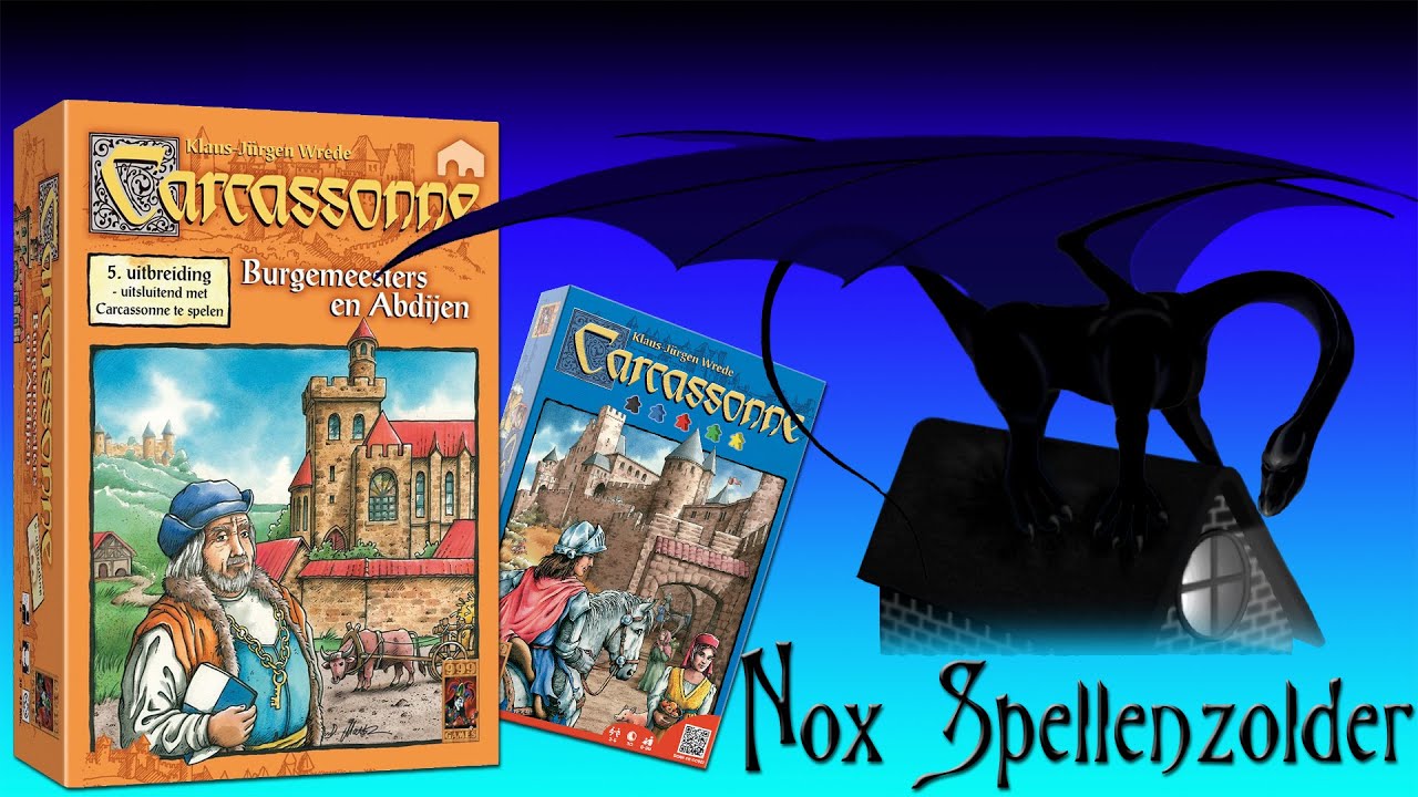 Carcassonne - Burgemeesters & Abdijen (NL)