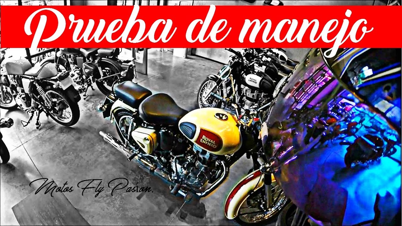 Royal Enfield classic 500 Test Ride Español