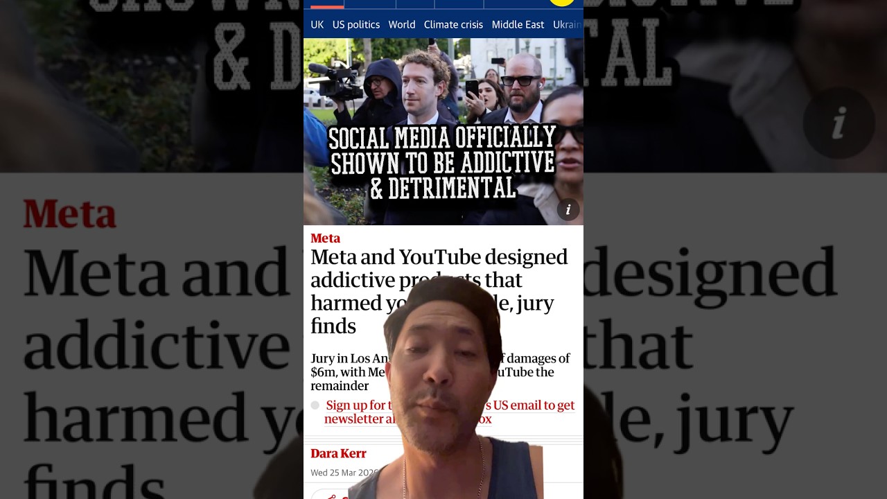 Social Media Officially Addictive & Detrimental