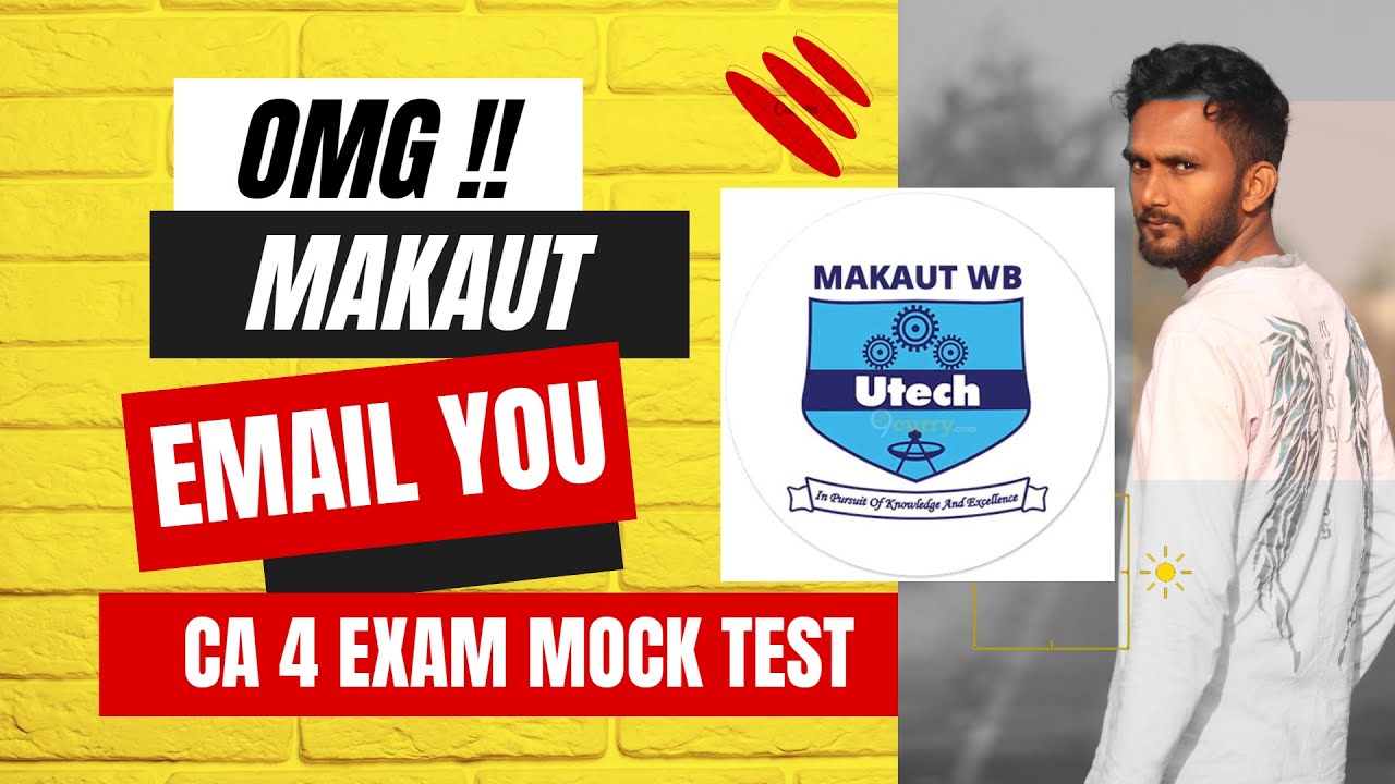 Online Mock Exam from MAKAUT // Know the Unknown facts of CA4 exam