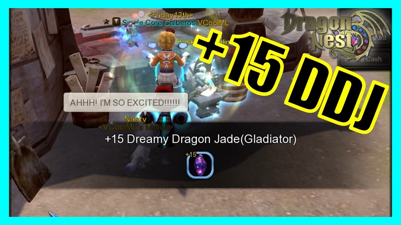 +15 Dreamy Dragon Jade Gladiator - Dragon Nest SEA