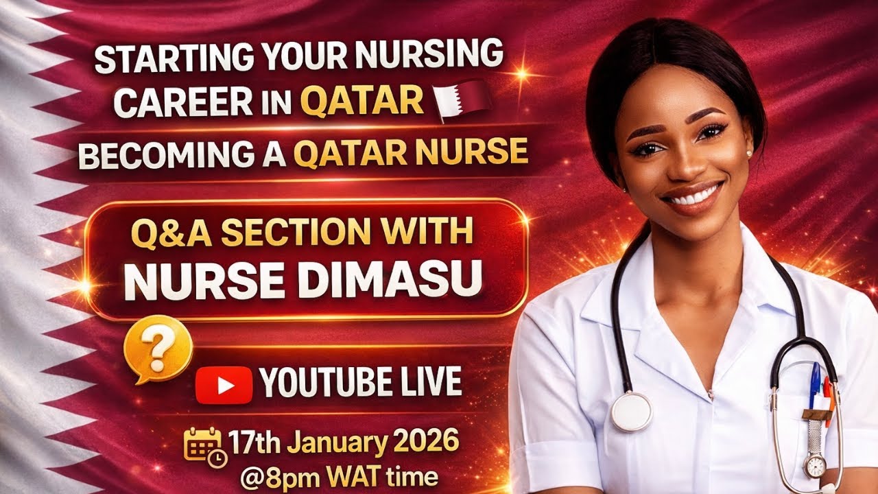 STARTING YOUR NURSING CAREER IN QATAR |HOW TO BECOME A QATAR 🇶🇦 RN |Q&A |LIVE