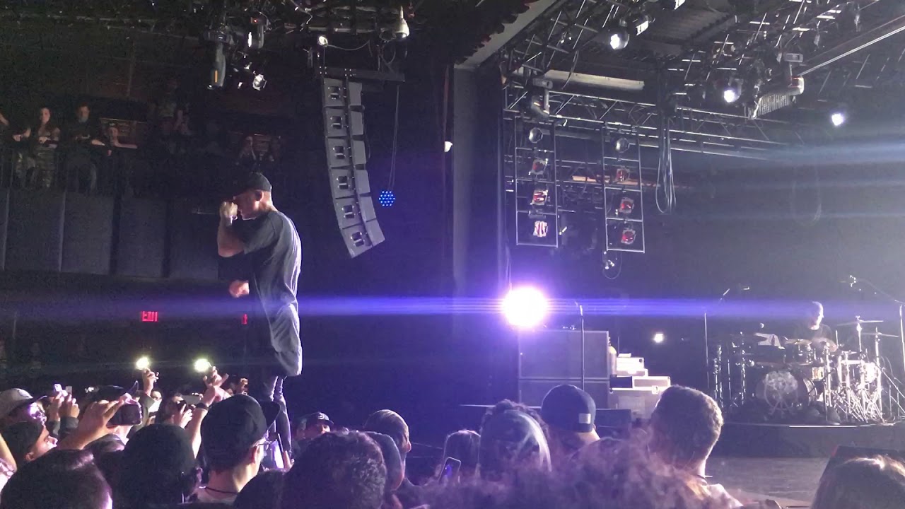 NF LIVE - remember this perception tour NYC (up close)