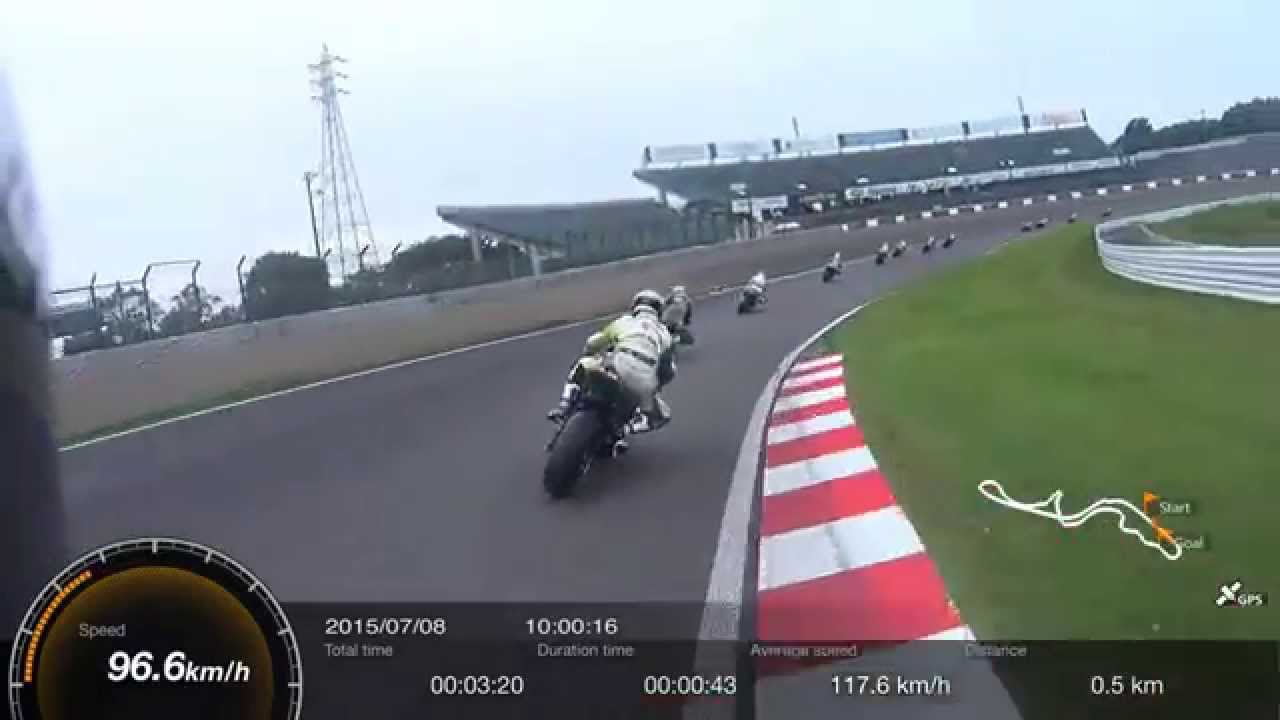 鈴鹿8耐2015 合同テスト（090 au & テルル・Kohara RT）ライダー視点