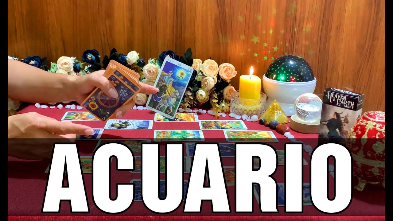 ACUARIO TU NOMBRE SE ASOCIA AL TRIUNFO EL AMOR ARDE CERCA Y TUS SUEÑOS ESTÁN A PUNTO DE CUMPLIRSE