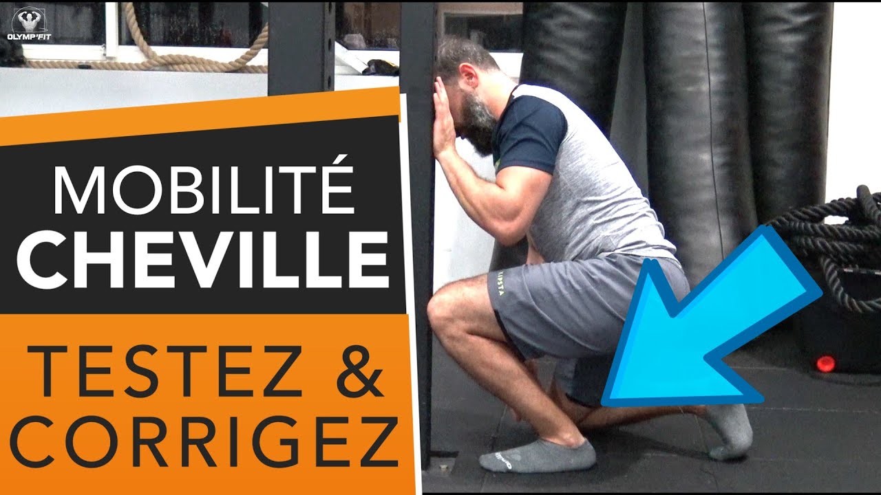 Problèmes au SQUAT ? Corrigez la MOBILITÉ de votre CHEVILLE ! (pour améliorer la technique)