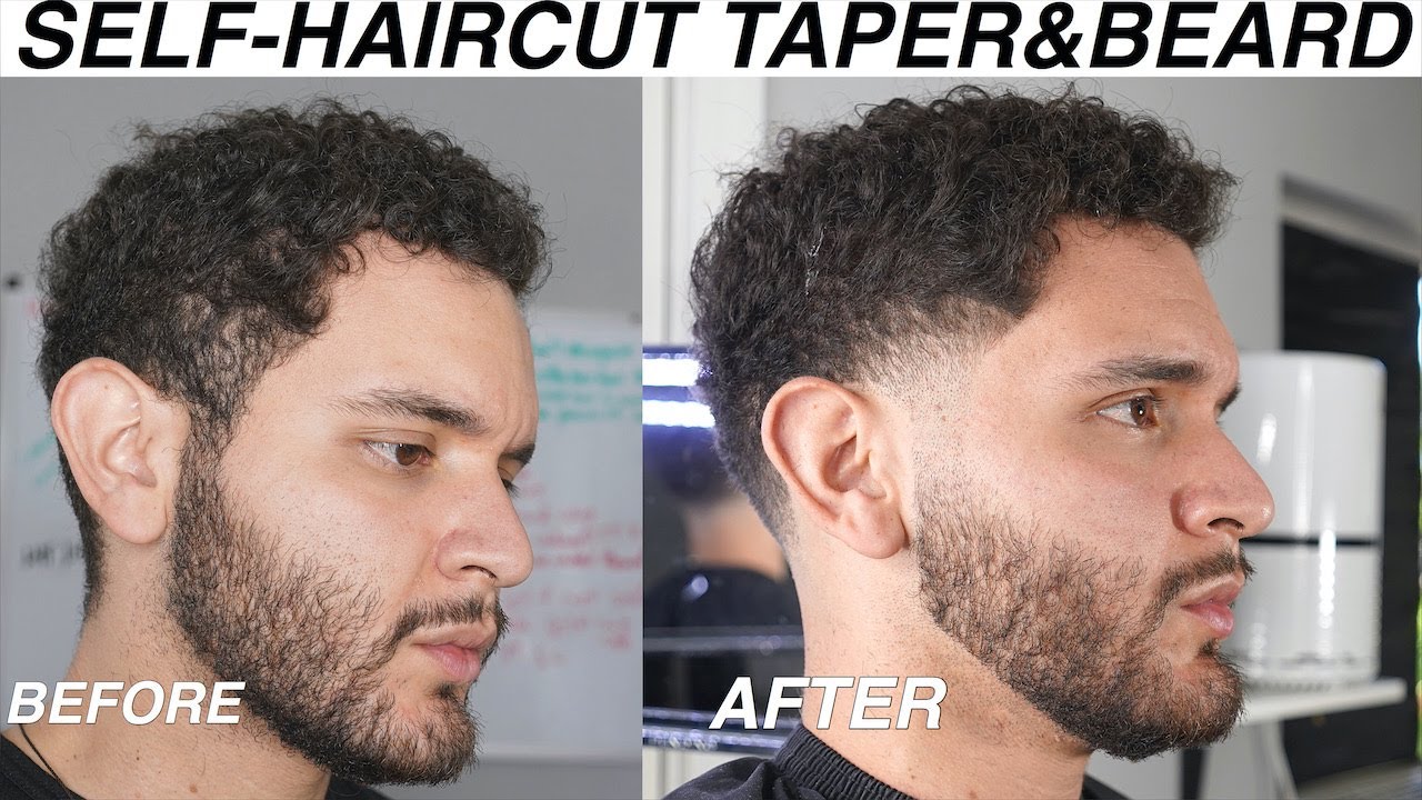HOW TO FADE YOUR OWN HAIR FROM HOME (DUMMY PROOF): Step by Step SELF HAIRCUT Taper And Beard Fade