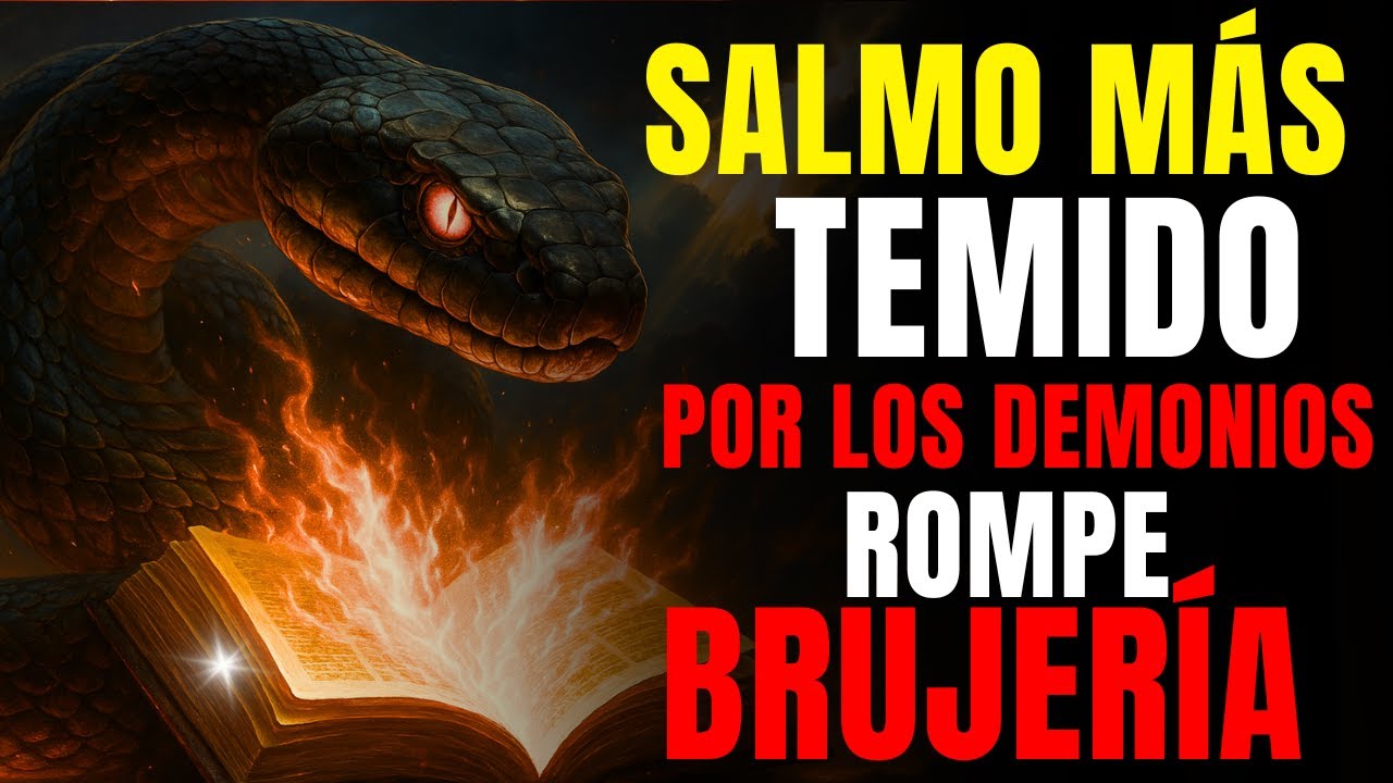 El único salmo MÁS TEMIDO POR LOS DEMONIOS DESTRUYE EL MAL Y LA BRUJERÍA