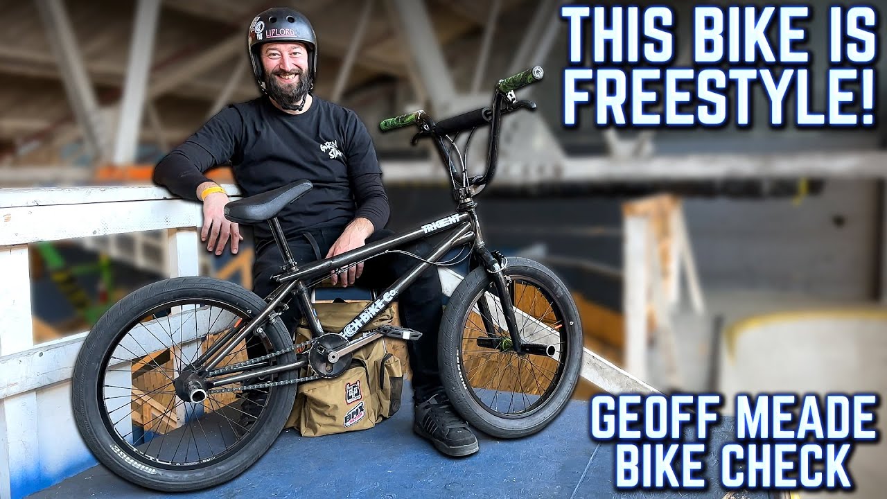 This Bike Is BUILT FOR FREESTYLE! - Geoff Meade Bike Check