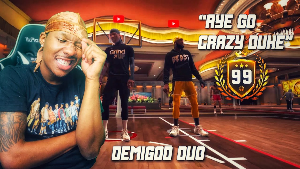 The DEMIGOD DUO took over stage on NBA 2K19! 99 OVERALL PURE STRETCH BIG & SHOT CREATOR STRETCH BIG!