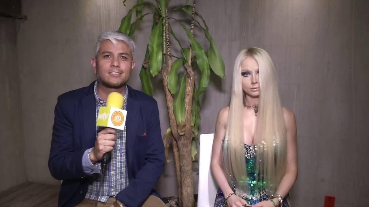 Entrevista Exclusiva con Valeria Lukyanova Интервью со мной для мексиканского ТВ