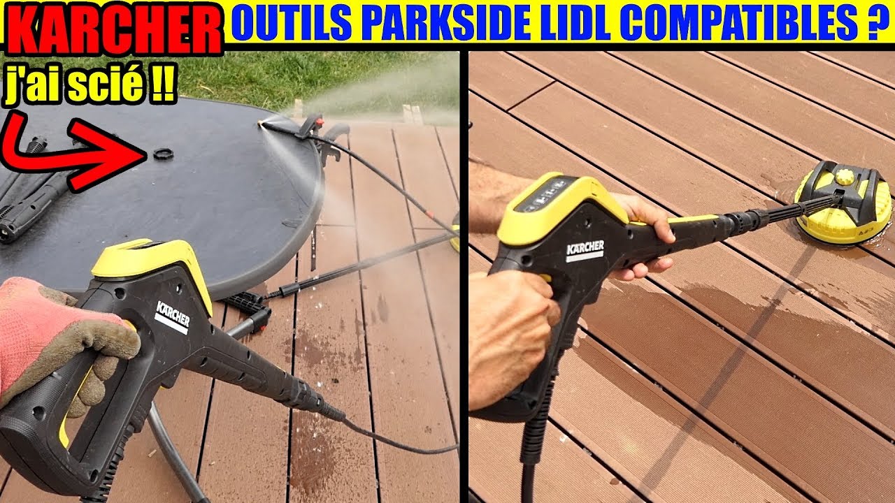 KARCHER: Используйте инструменты LIDL PARKSIDE с KARCHER K2 K3 K4 K5 K7 (адаптер)