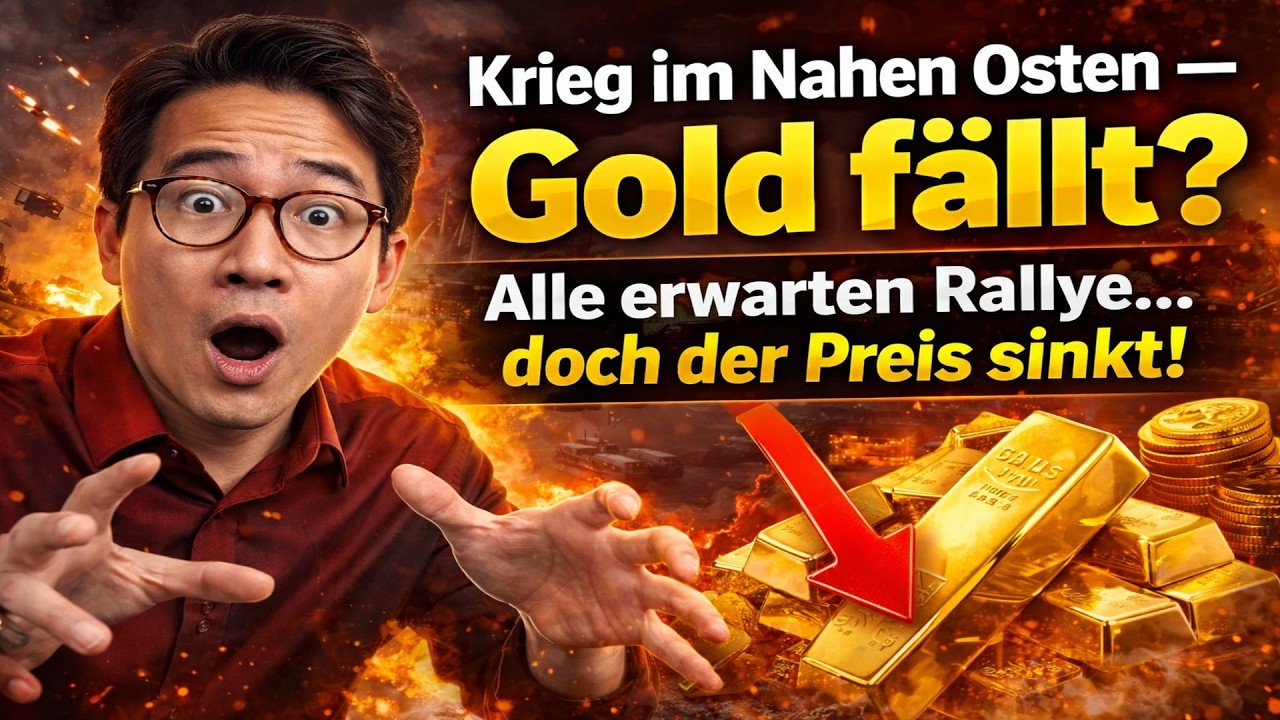 Krieg im Nahen Osten – und Gold fällt? Was hier wirklich passiert