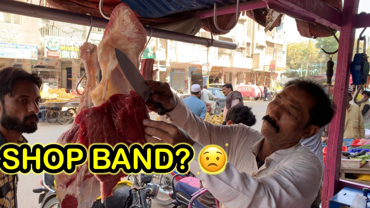 Gosht Mehanga Ho Gaya… Phir Bhi Shop Band Nahi Ki 💪 | Beef Meat Reality