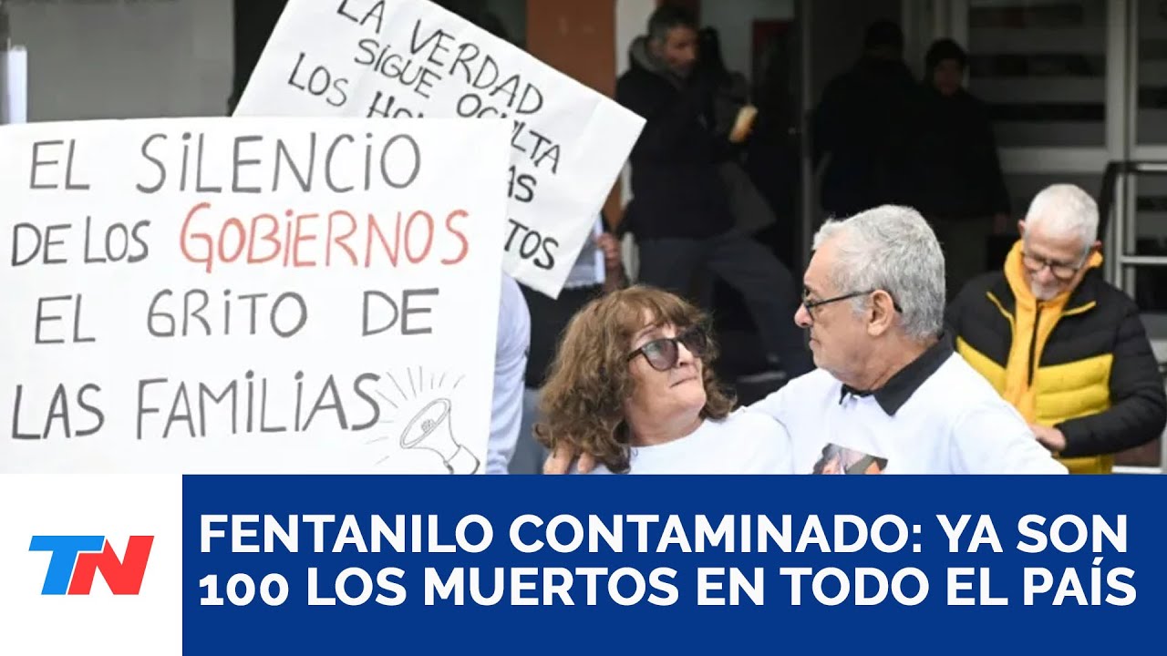 Gobierno argentino eleva a 100 cifra de muertos por fentanilo contaminado