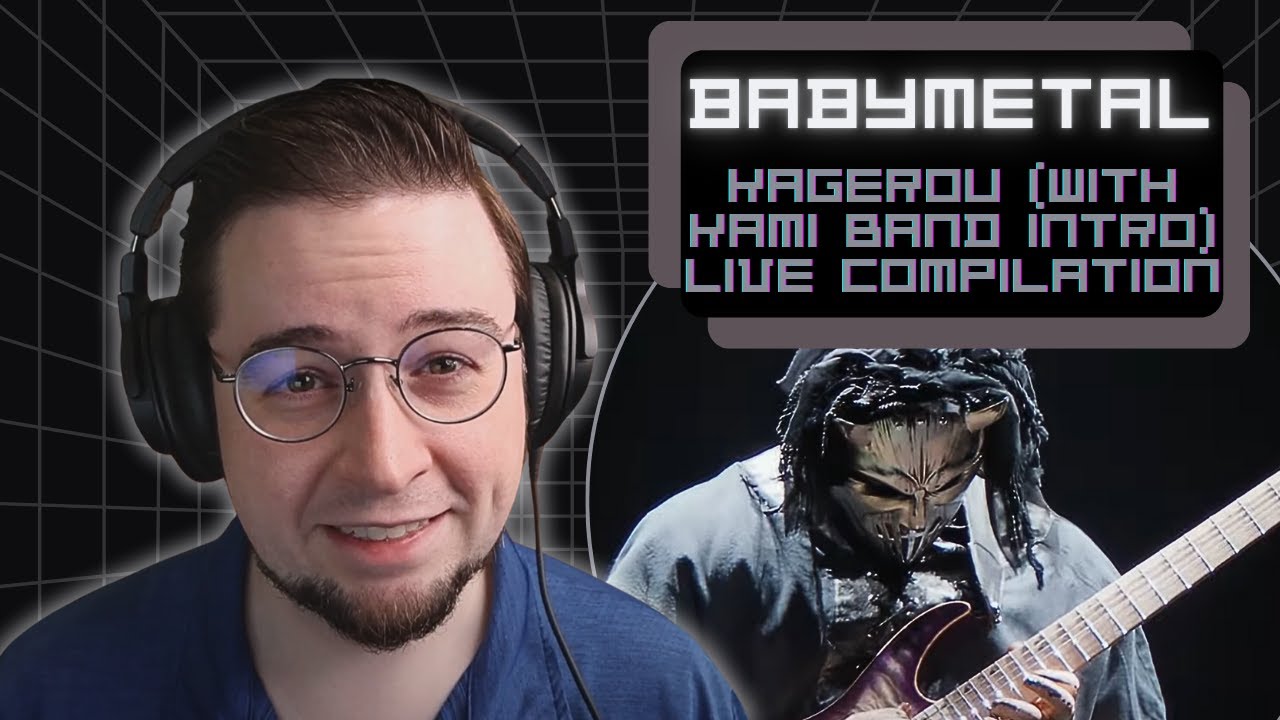 1st Time Reaction! BABYMETAL - Kagerou (with Kami Band Intro) | LIVE Compilation
