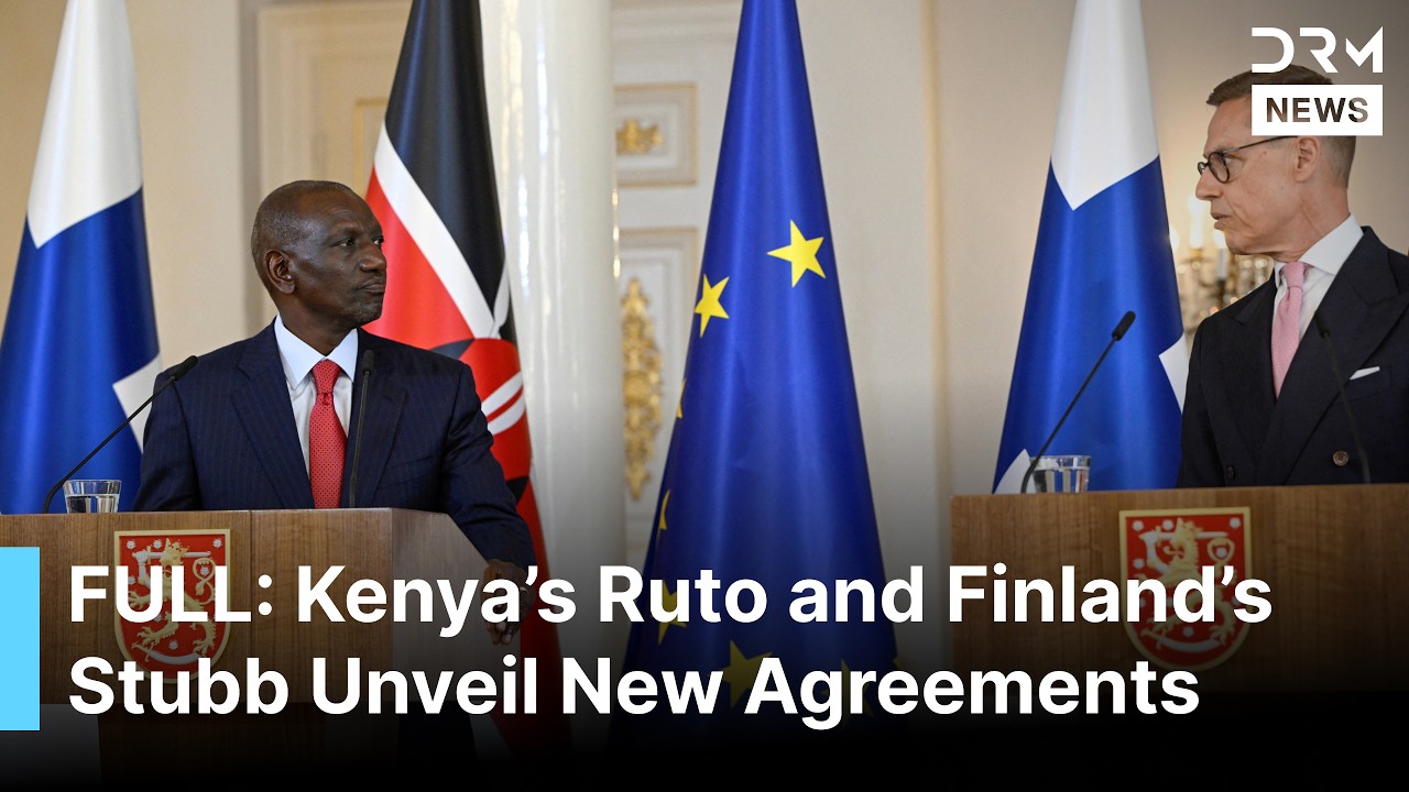 FULL PRESSER: Kenya&rsquo;s Ruto and Finland&rsquo;s Stubb Unveil New Agreements During Helsinki Summit | AC1B