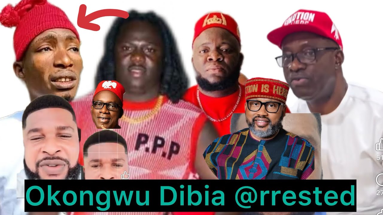Okongwu Dibia @reested by the deputy governor of Anambra state.