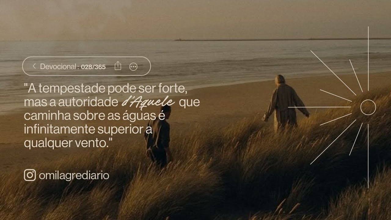 DEVOCIONAL/ORAÇÃO DO DIA - (28 | JANEIRO) - FABIOLA MELO - MILAGRE DIÁRIO 028/365