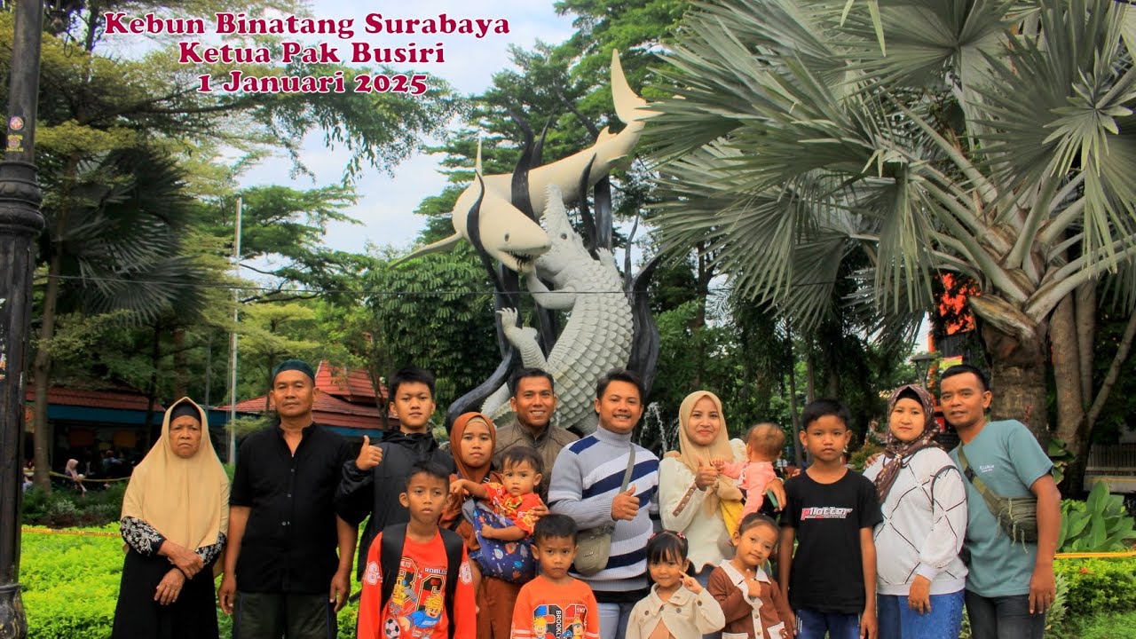KEBUN BINATANG SURABAYA Tahun Baru 1 Januari 2026