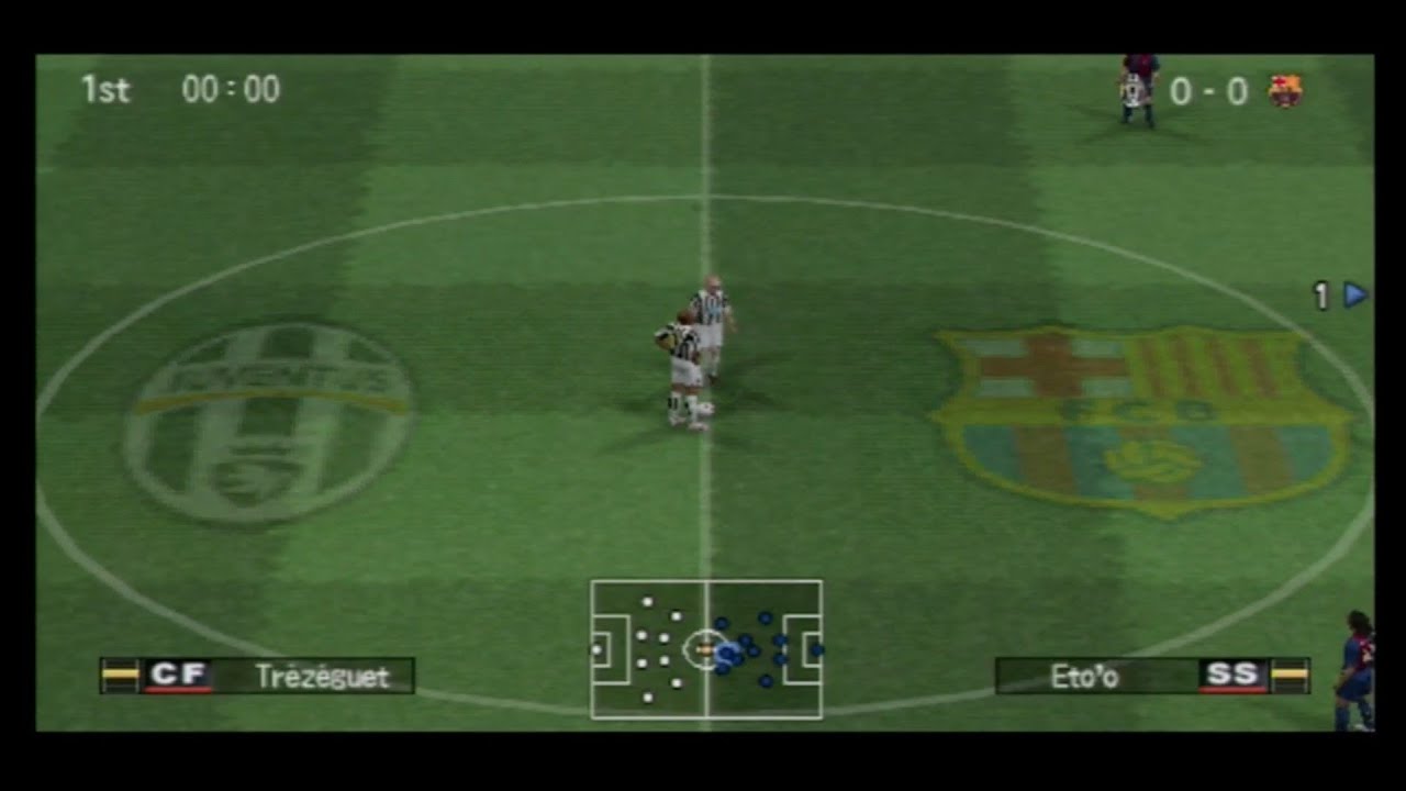 Pro Evolution Soccer 6 -- Gameplay (PSP)
