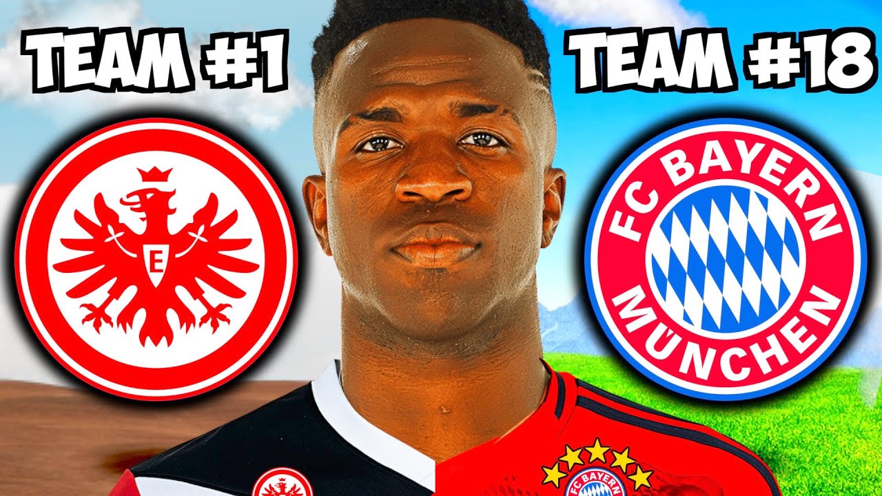 Was wäre, wenn VINI JR. bei jedem BUNDESLIGA CLUB spielen würde? 👀