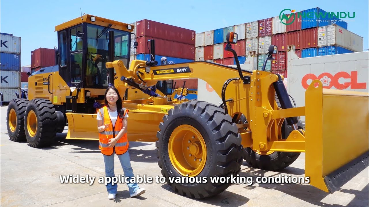 SANY STG190C-8S Grader Walkthrough A Closer Look at This Road Beast