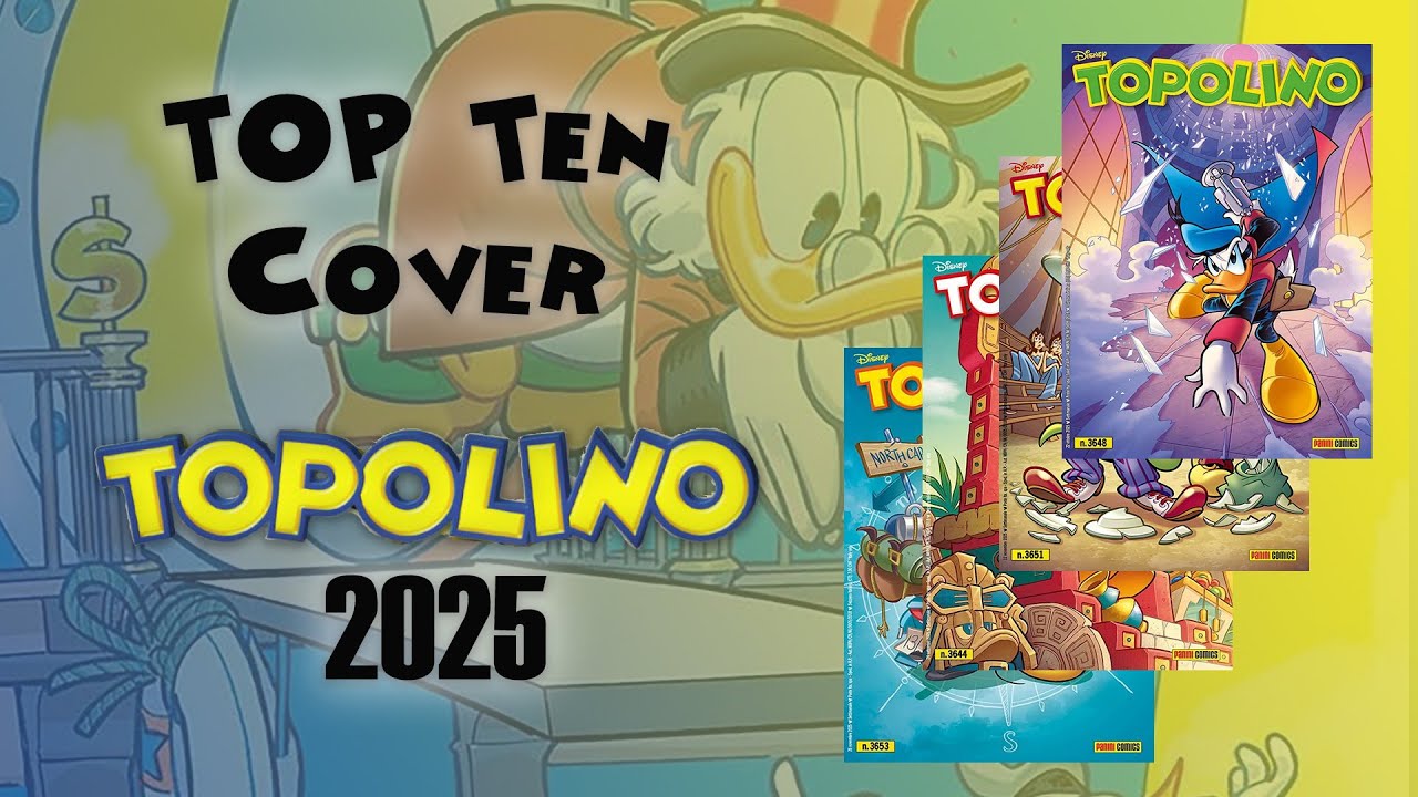 Top Ten Cover Topolino 2025