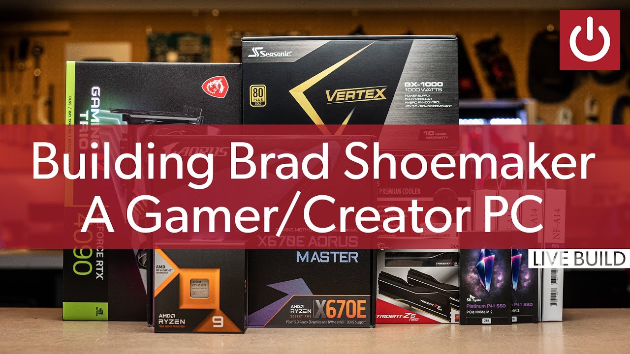 Brad & Will Made a PC - LIVE!