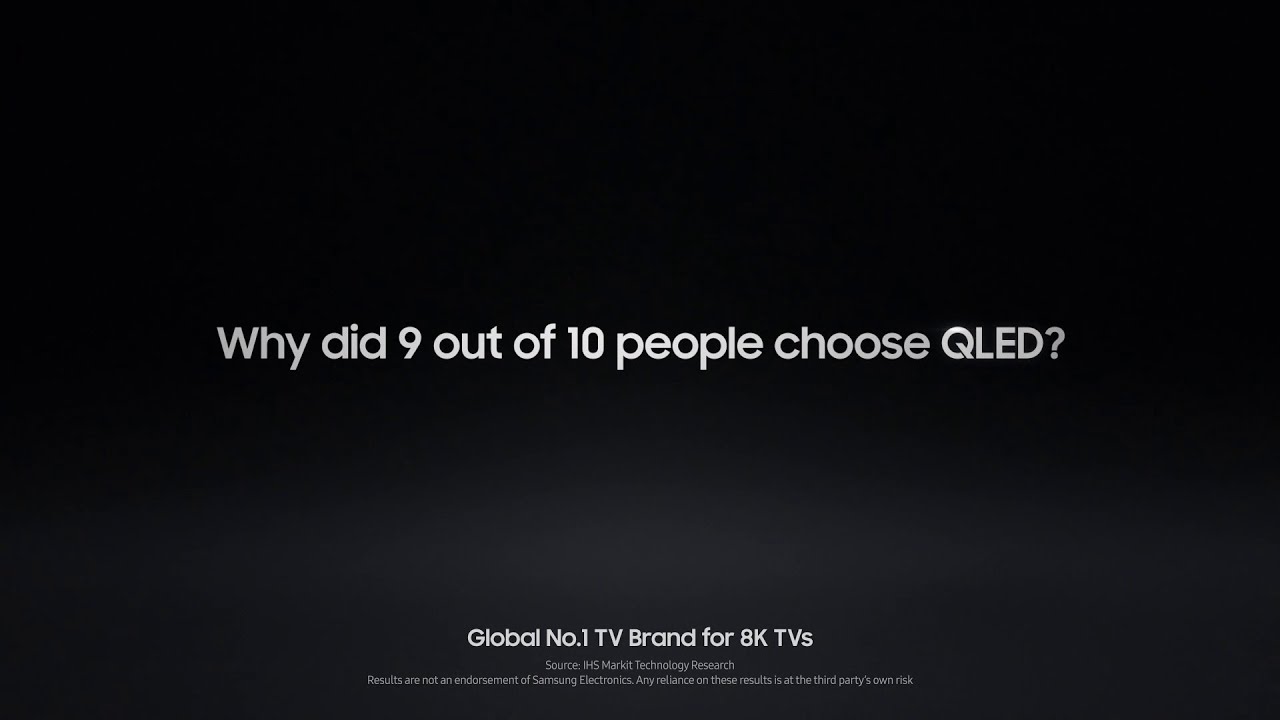 Why people choose QLED?