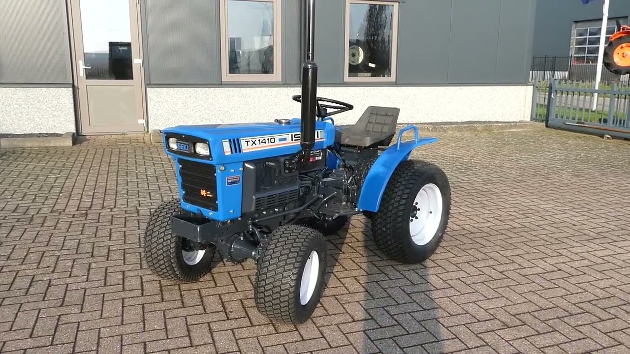 Iseki TX1410 4wd / 743 Draaiuren / Brede Gazonbanden