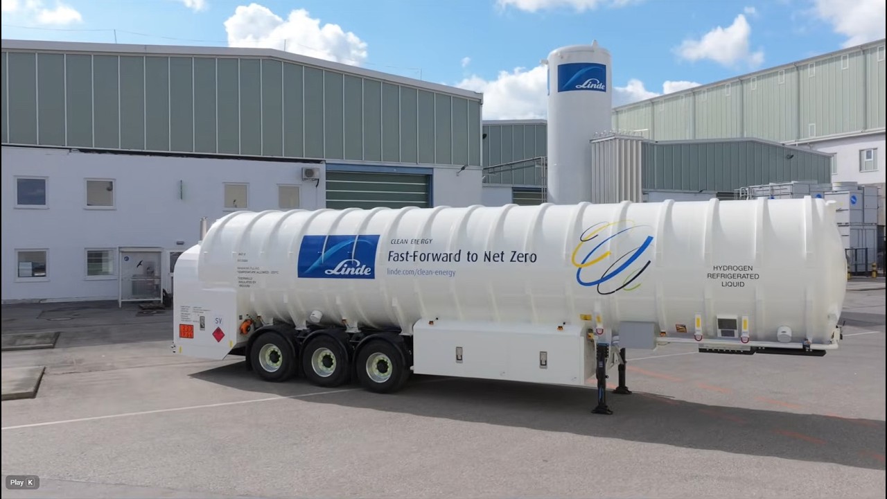 Linde Liquid Hydrogen Trailer