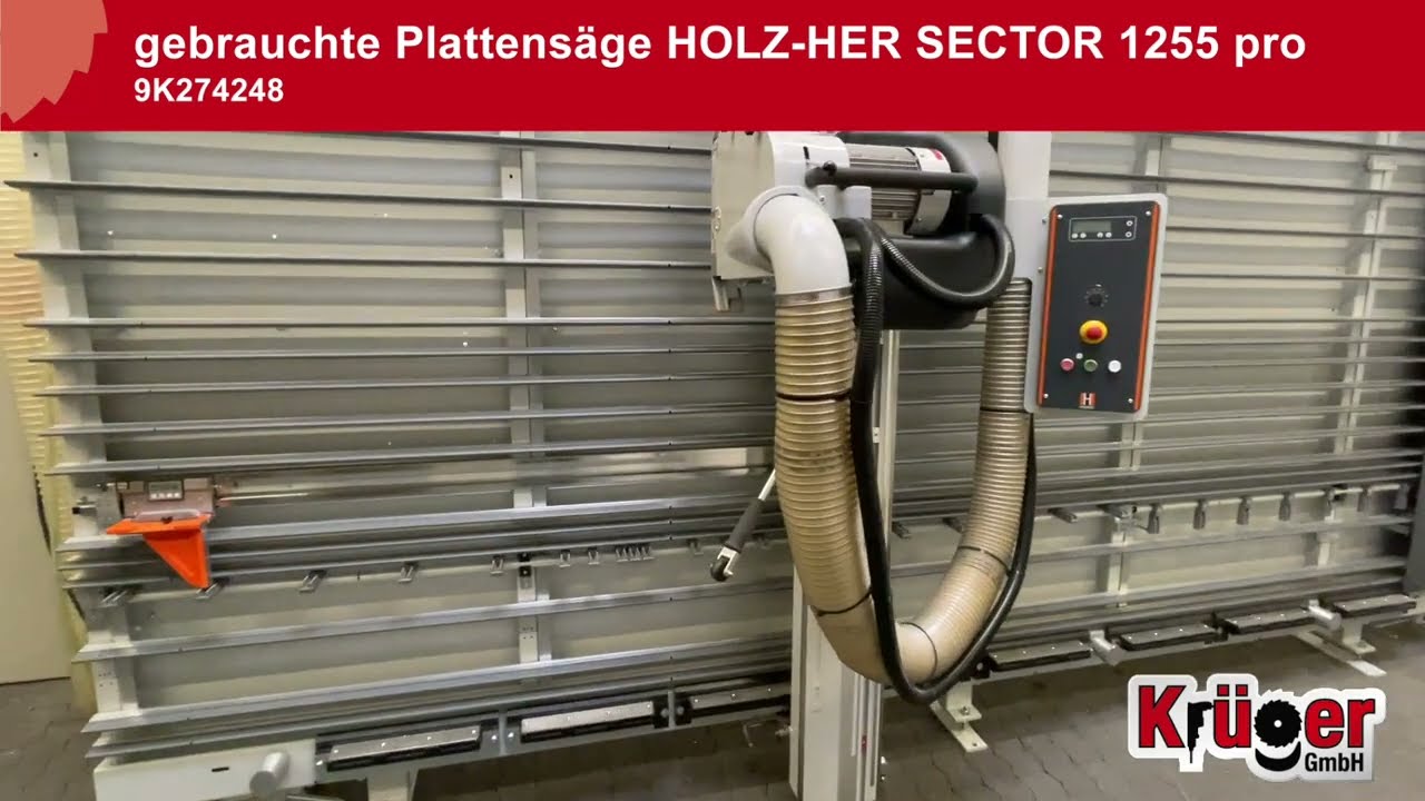 Plattensäge HOLZ-HER SECTOR 1255 pro -gebraucht- 9K274248