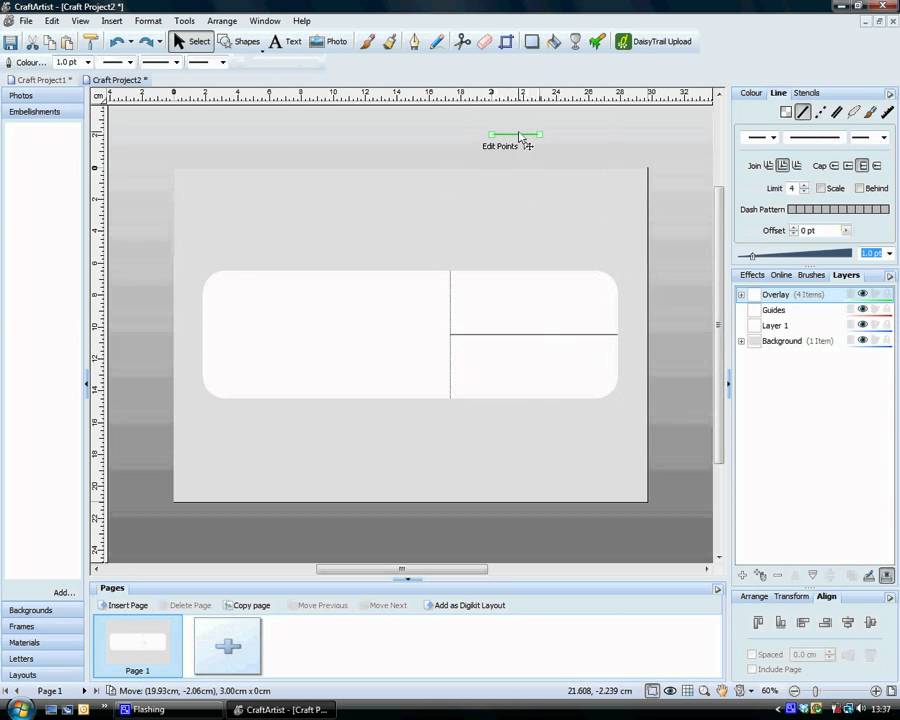 Create a template with Serif CraftArtist Professional