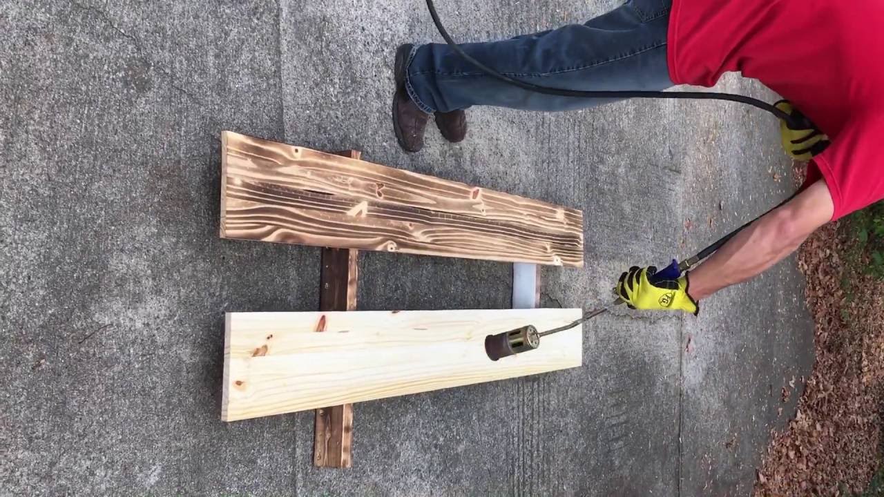 How To Do Burnt Wood Finish