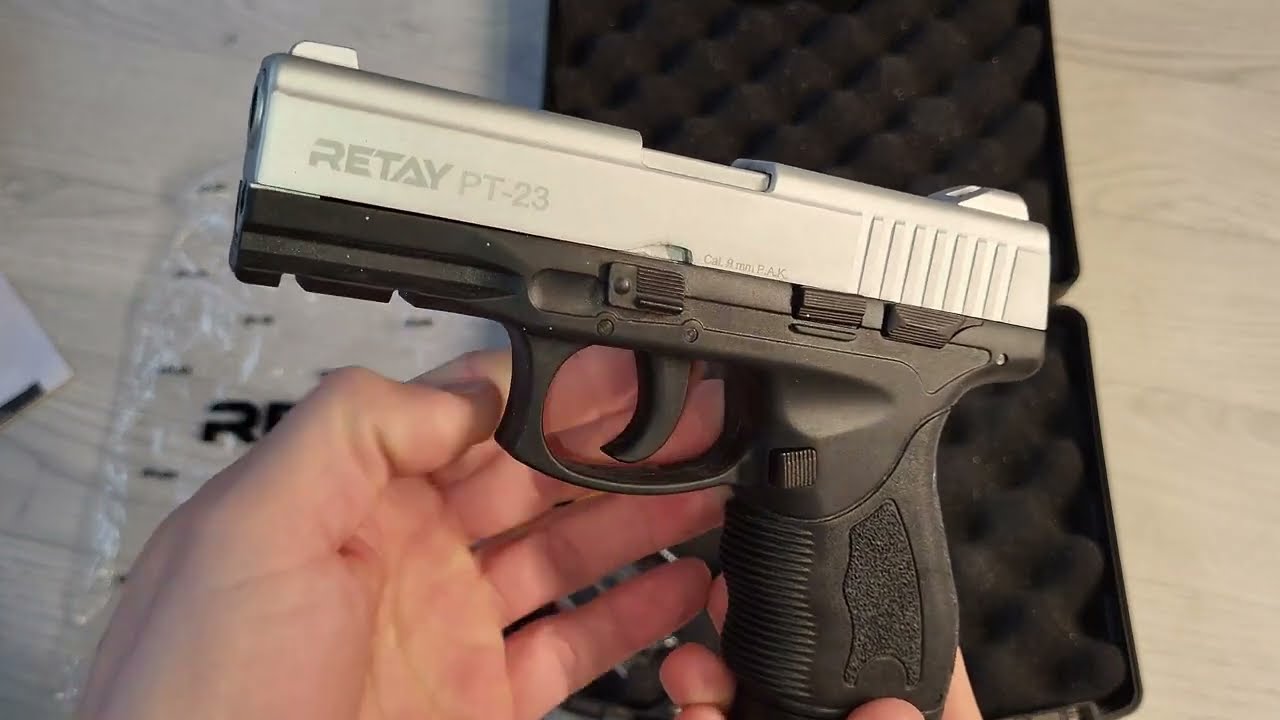 Retay PT-23 Nickel // 9mmPAK // Review // PTB-1077
